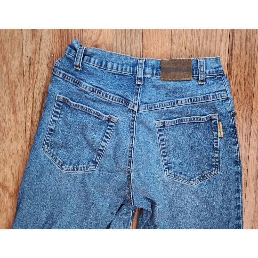 Coldwater Creek Jeans Straight Leg High Rise Medium Wash Denim Sz 6 Mom Flex Vtg - Picture 8 of 9